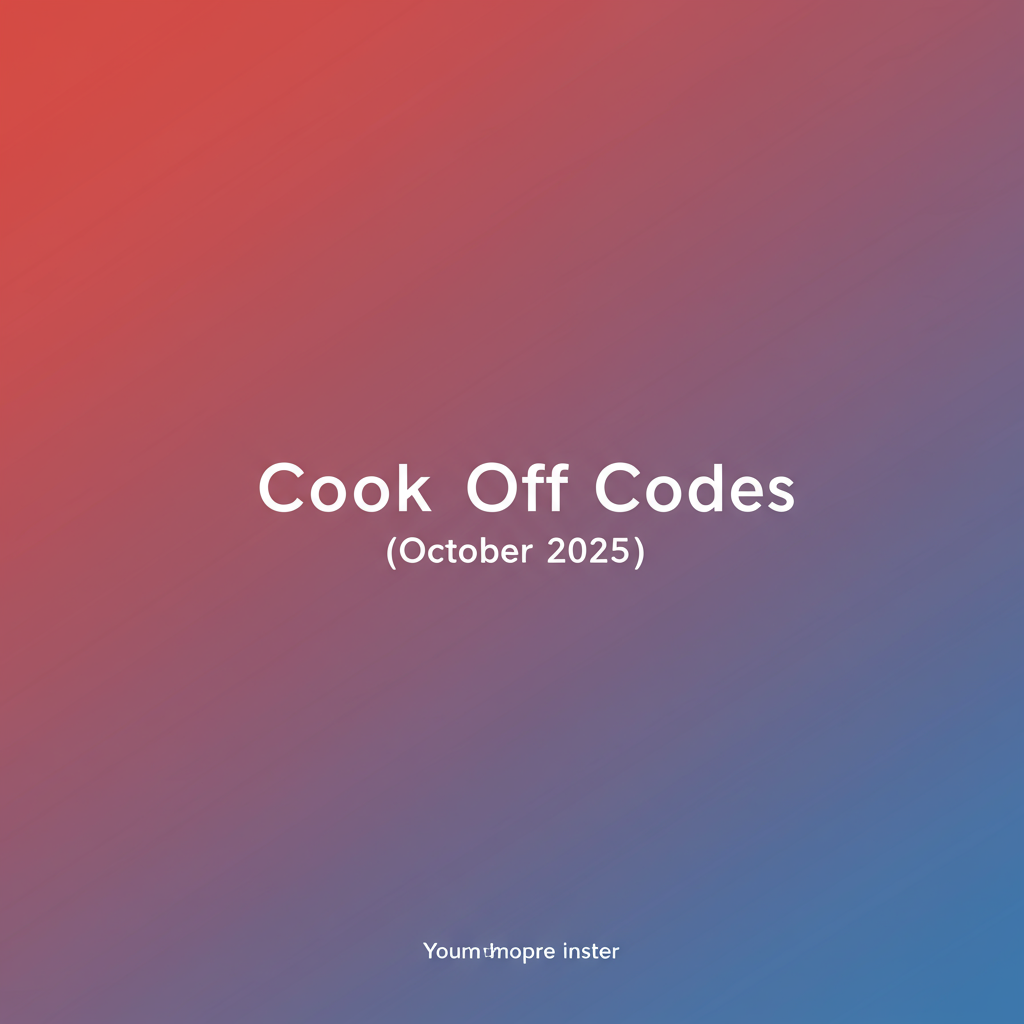โค้ด Roblox Cook Off อัปเดต 2024: รับ EXP, ไอเทมฟรีทั้งหมด