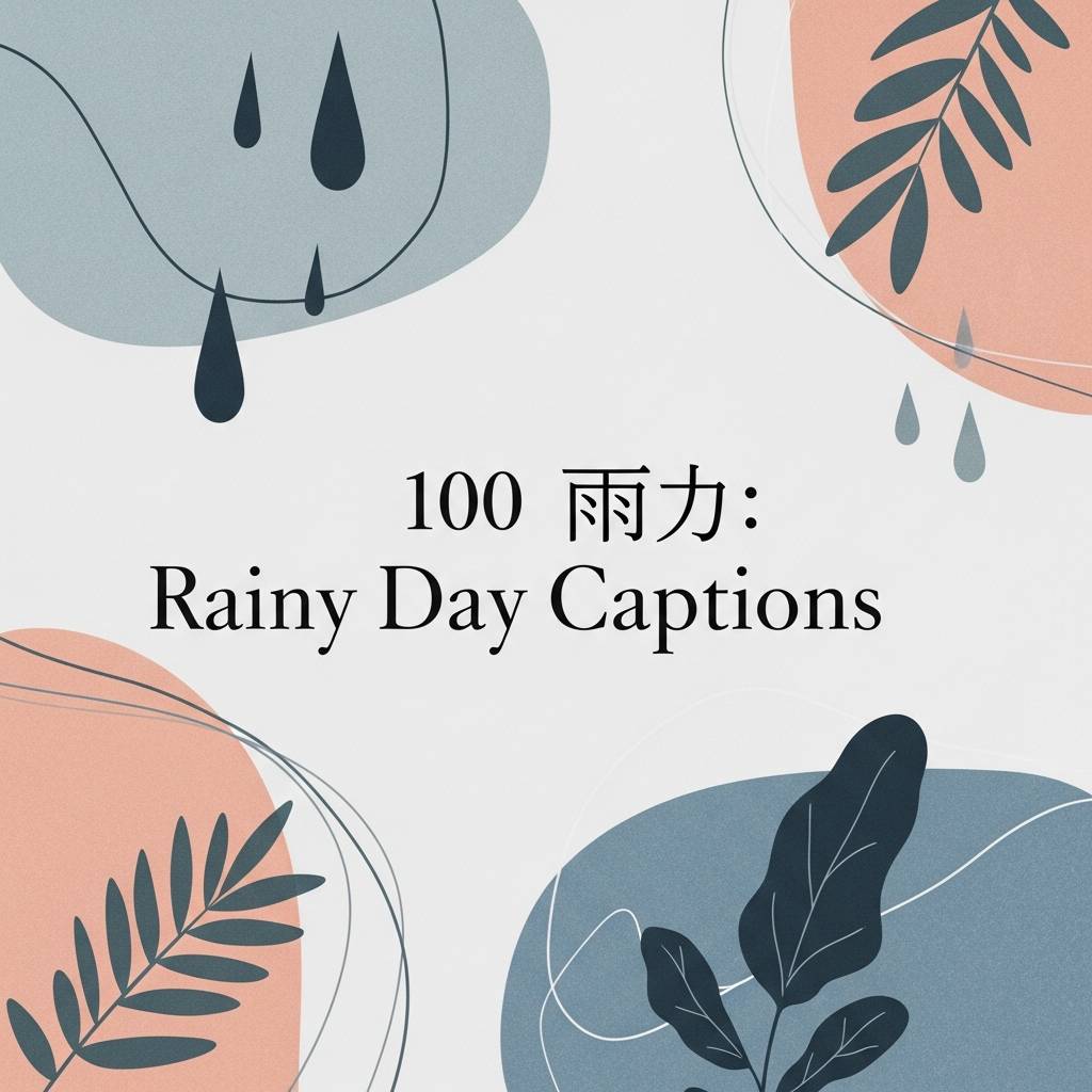 100 แคปชั่นวันฝนตก: เหงา ซึ้ง กวน โดนใจคนขี้เบื่อ
